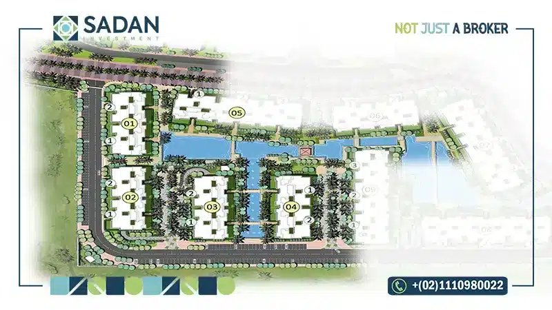 الماستر بلان في كمبوند سيليكشن التجمع الخامس