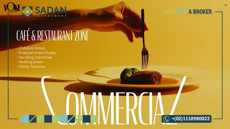 الوحدات التجارية في مول فوك