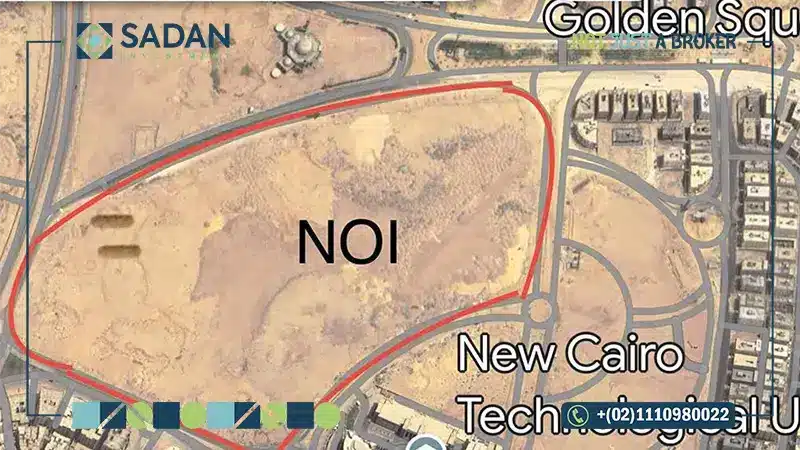 خريطة نوي التجمع الخامس