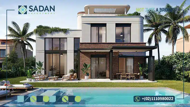 فلل كمبوند Crescent walk التجمع السادس