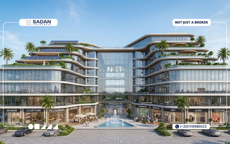 مول نكست 35 القاهرة الجديدة Mall Nxt35 New Cairo تفاصيل وأسعار 3 مول نكست 35 القاهرة الجديدة