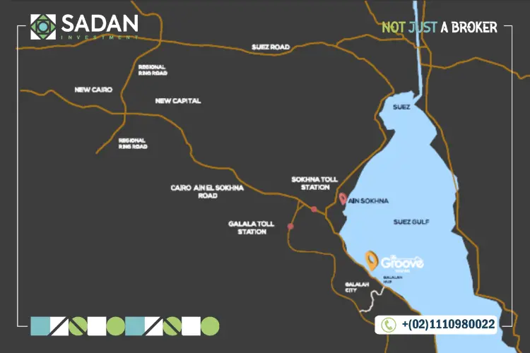 The Groove Sokhna Location