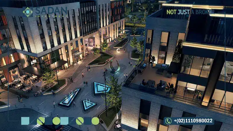 البلازا في مشروع AMBM القاهرة الجديدة