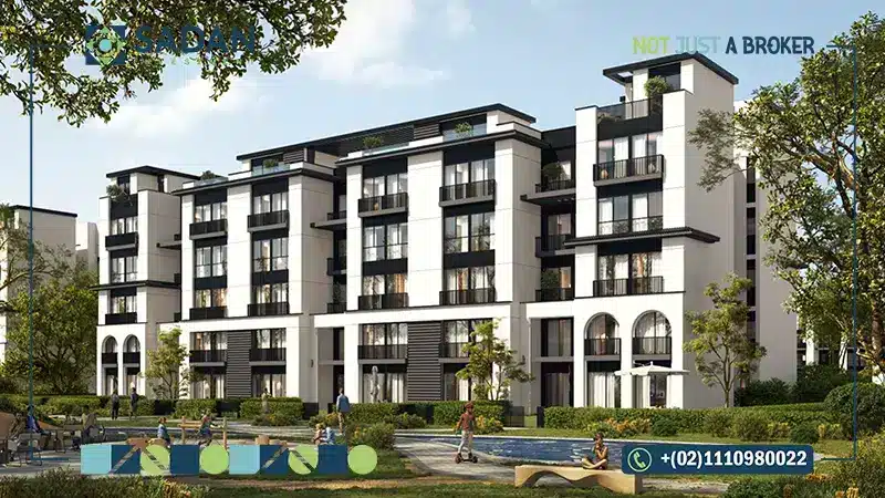 العمارات في كمبوند ات ايست المستقبل سيتي