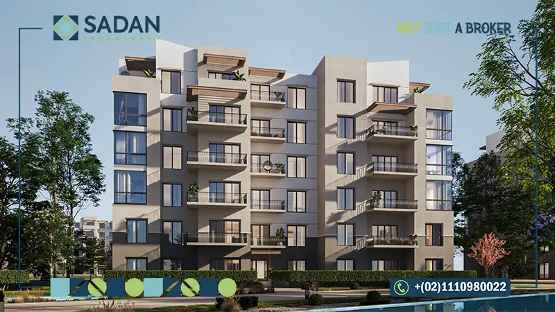 العمارات في كمبوند بارك واي ريزيدنس القاهرة الجديدة