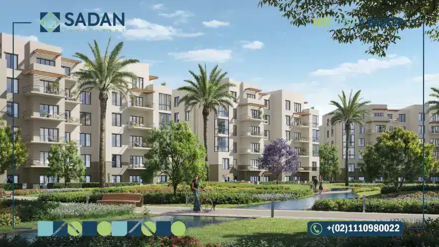 المساحات الخضراء في مشروع بارك واي ريزيدنس