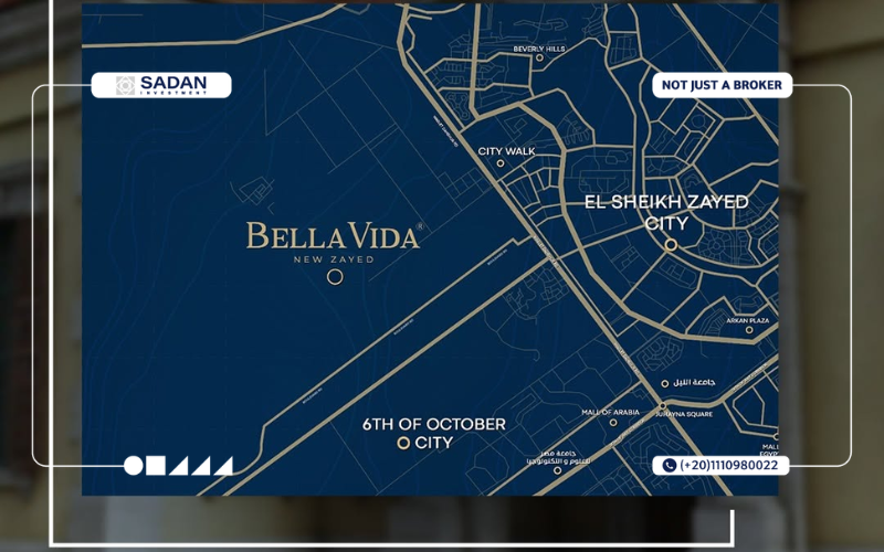 كمبوند بيلا فيدا زايد الجديدة Bella Vida New Zayed جدول الأسعار