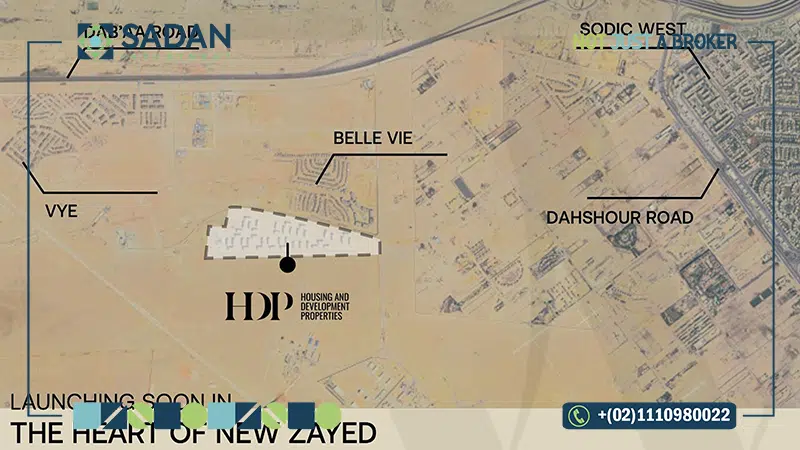كمبوند ويست فيو ريزيدنس زايد الجديدة Westview Residence New Zayed 2 خريطة كمبوند ويست فيوز زايد الجديدة