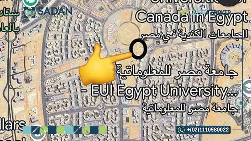 خريطة مول ايفوريا ايكون العاصمة الإدارية