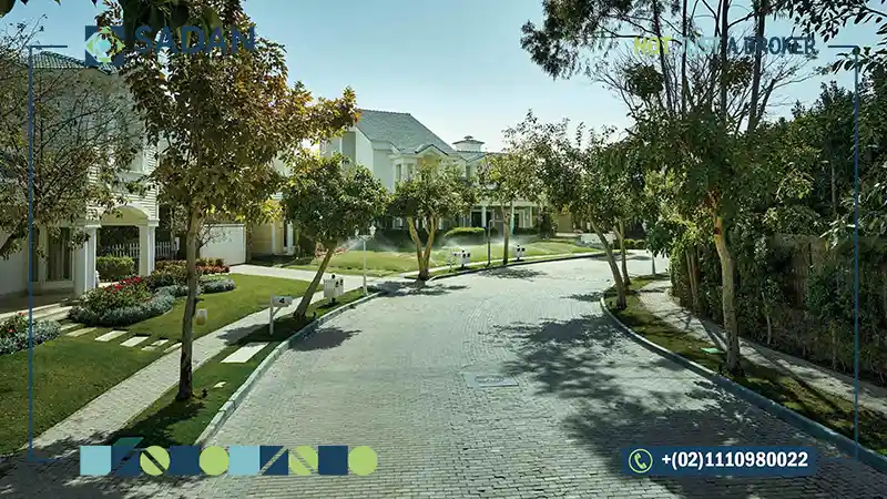 شكل الشوارع في كمبوند ماونتن فيو 4