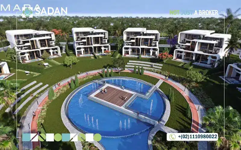 Natural Scenery of Compound Amara New Cairo