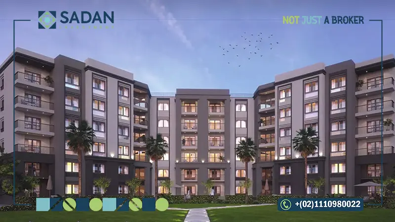 العمارات في كمبوند لوسيل القاهرة الجديدة