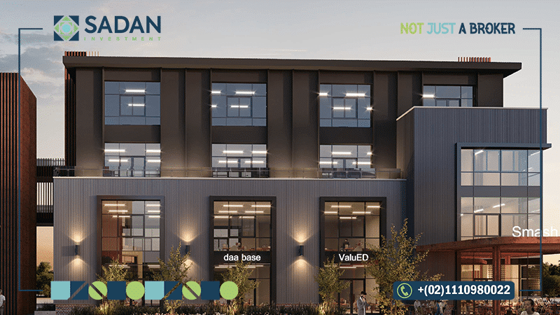 المباني الإدارية في مشروع كامباس التجمع الخامس