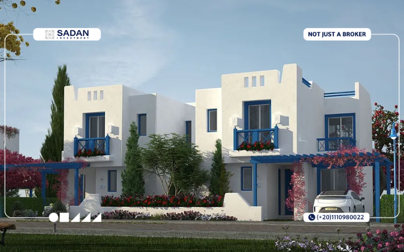 قرية باروس الساحل الشمالي Paros Mountain View North Coast 13 مساحة منتجع باروس الساحل الشمالي