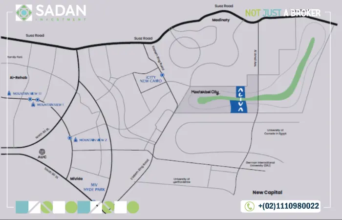 Location of Aliva Mountain View