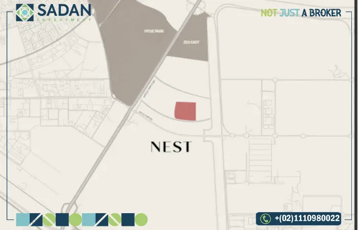 Map of Nest New Cairo