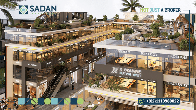 الخدمات في مول اكس سكوير التجمع الخامس