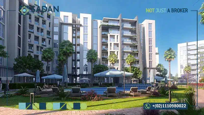 العمارات في كمبوند زاد ريزيدنس العاصمة الإدارية