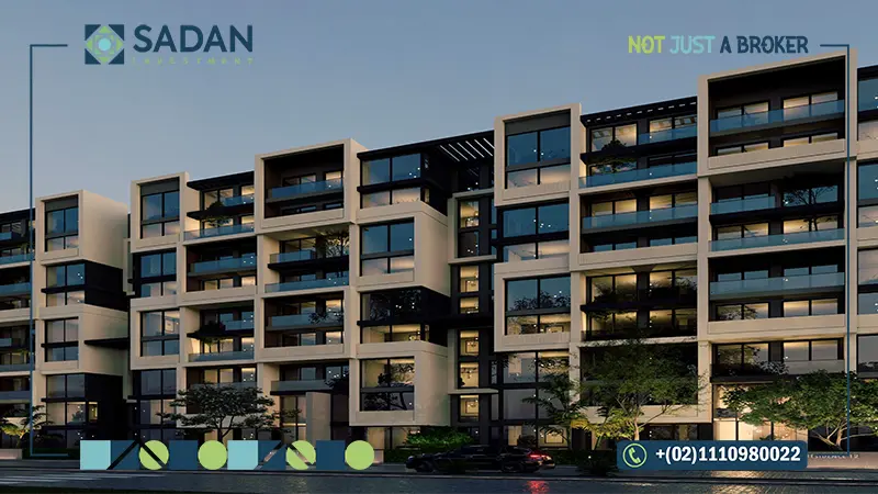 العمارات في كمبوند ماليف القاهرة الجديدة