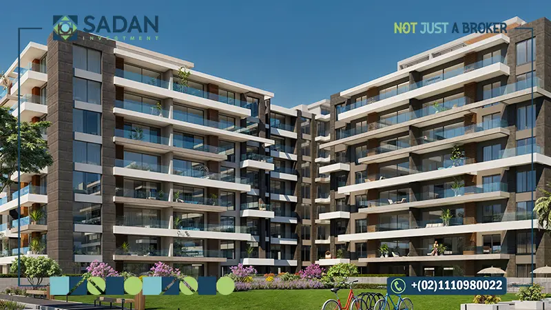 العمارات في مشروع الباتيو فيدا التجمع السادس