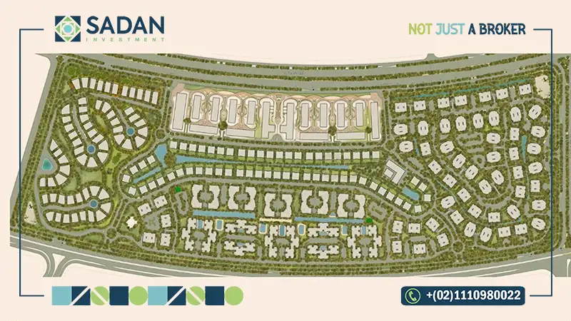الماستر بلان في كمبوند زايد ريزيدنس