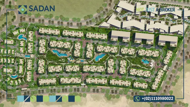 الماستر بلان في كمبوند ماليف التجمع السادس
