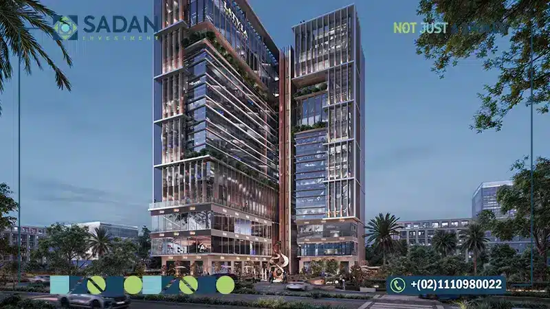 واجهة مول لاتفيا بيزنس هب العاصمة الإدارية