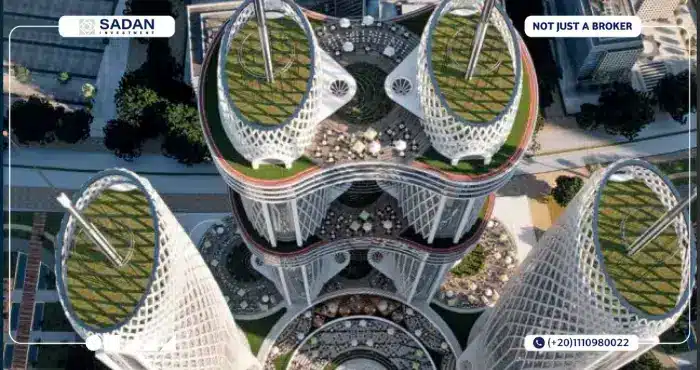 Design of Nile Towers New Capital