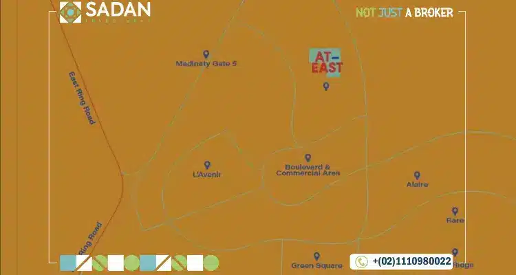 Location of At East Compound