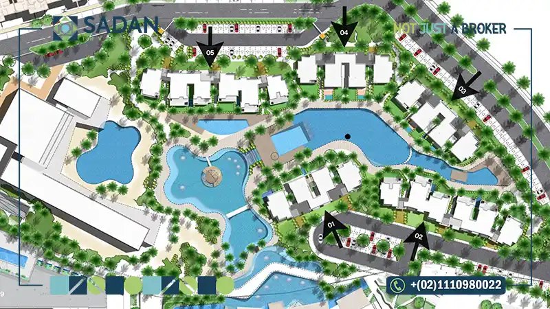 الماستر بلان في مشروع ريفيت الساحل الشمالي