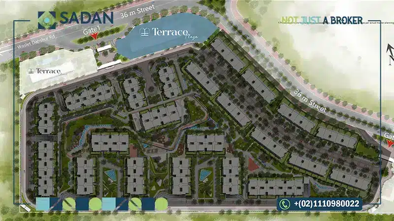 الماستر بلان في مول تراس الشيخ زايد