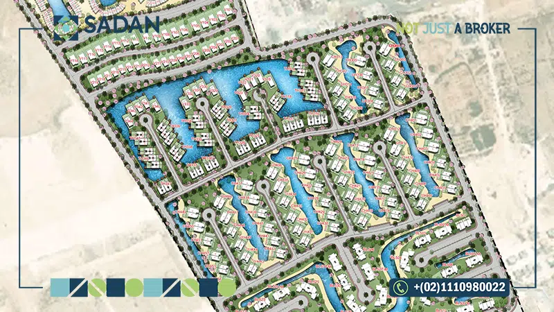 قرية هاسيندا بلو راس الحكمة Hacienda Blue Ras El Hekma تفاصيل وأسعار 4 الماستر بلان في هاسيندا بلو الساحل الشمالي