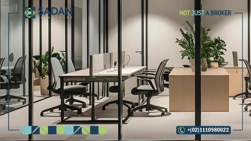 المكاتب في مول تراس بلازا الشيخ زايد