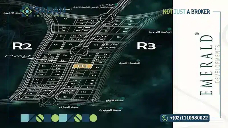 خريطة مول ستون كابيتال العاصمة الإدارية