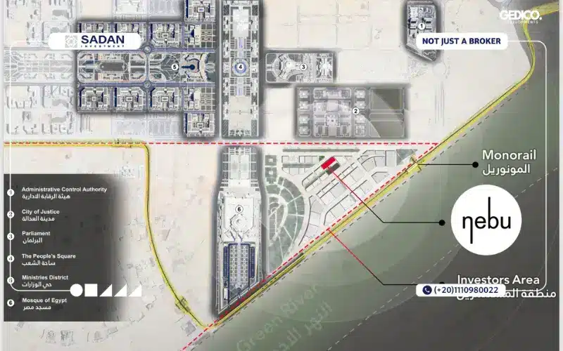 خريطة مول نيبيو العاصمة الإدرية