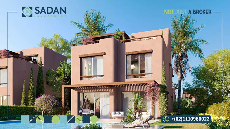 قرية هاسيندا بلو راس الحكمة Hacienda Blue Ras El Hekma تفاصيل وأسعار 5 شكل الفلل في هاسيندا بلو رأس الحكمة