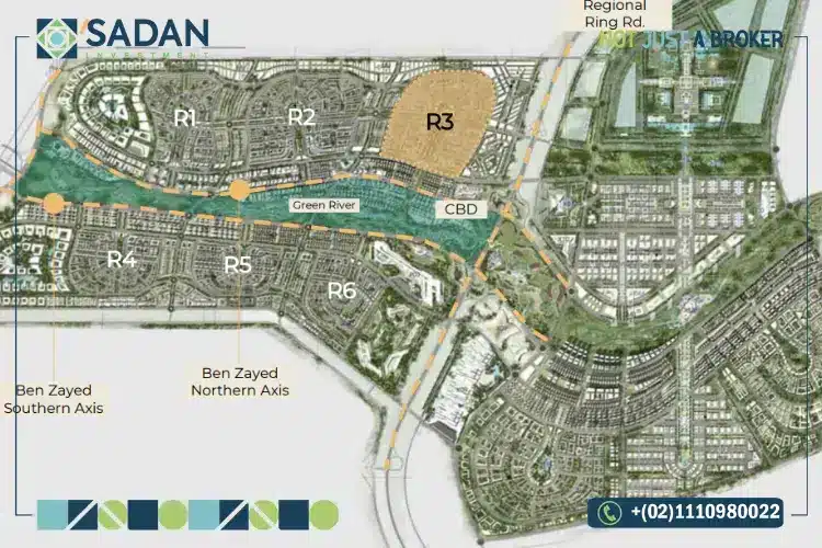 موقع كمبوند جادي بارك العاصمة الإدارية