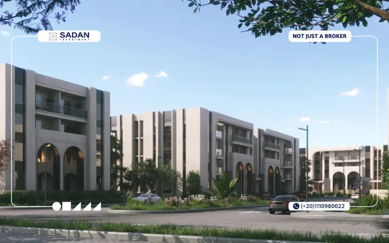 العمارات في كمبوند ميد جارد ريزيدنس