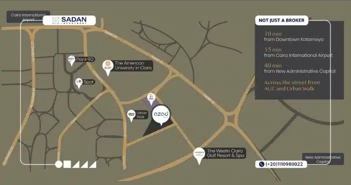 كمبوند ازاد فيوز القاهرة الجديدة