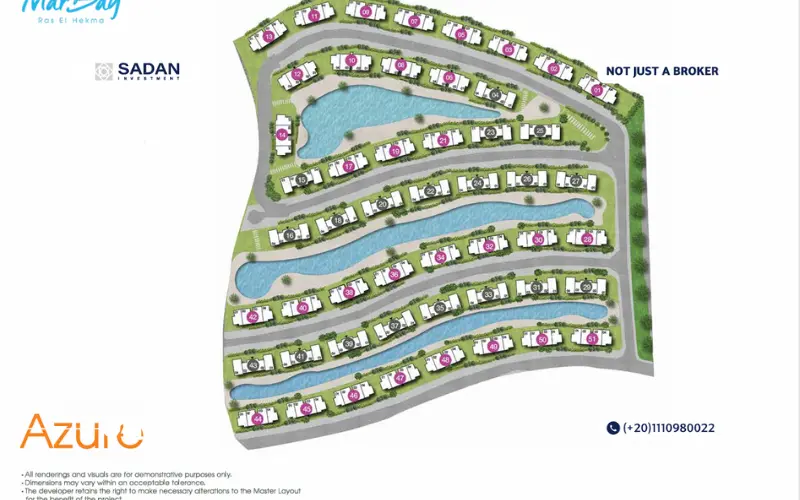 الماستر بلان في مشروع مار باي رأس الحكمة