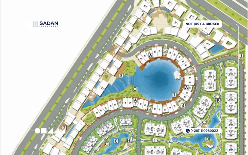 الماستر بلان في مشروع ميست التجمع الخامس