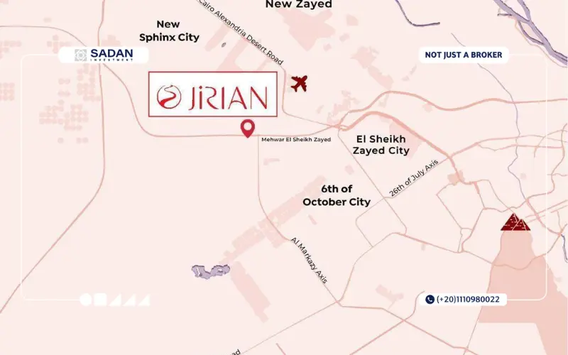 خريطة جريان الشيخ زايد