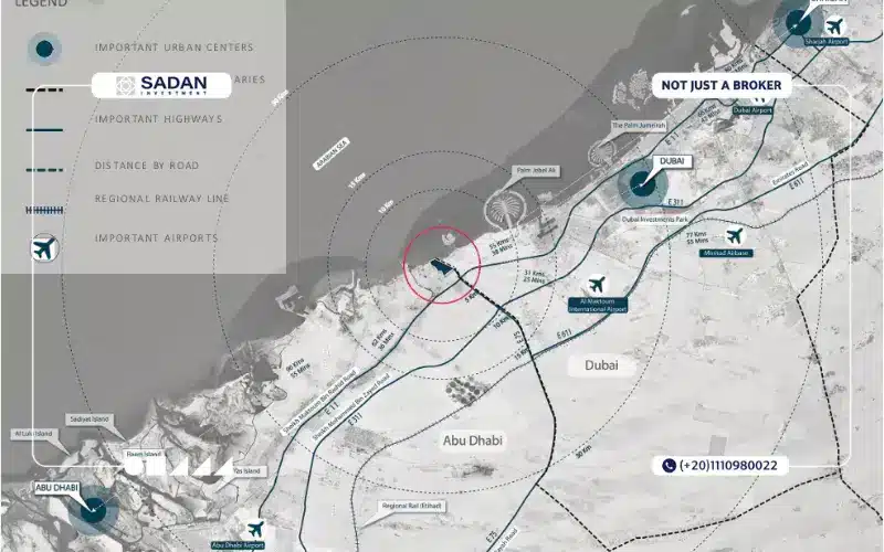 location outline