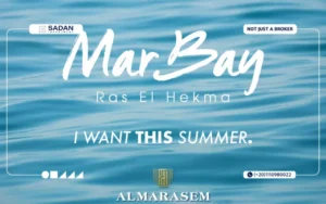 قرية مار باي رأس الحكمة Mar Bay Ras El Hekma North Coast أسعار ومساحات