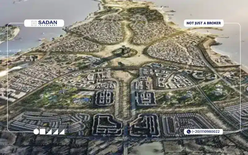 مخطط مشروع مدن رأس الحكمة الساحل