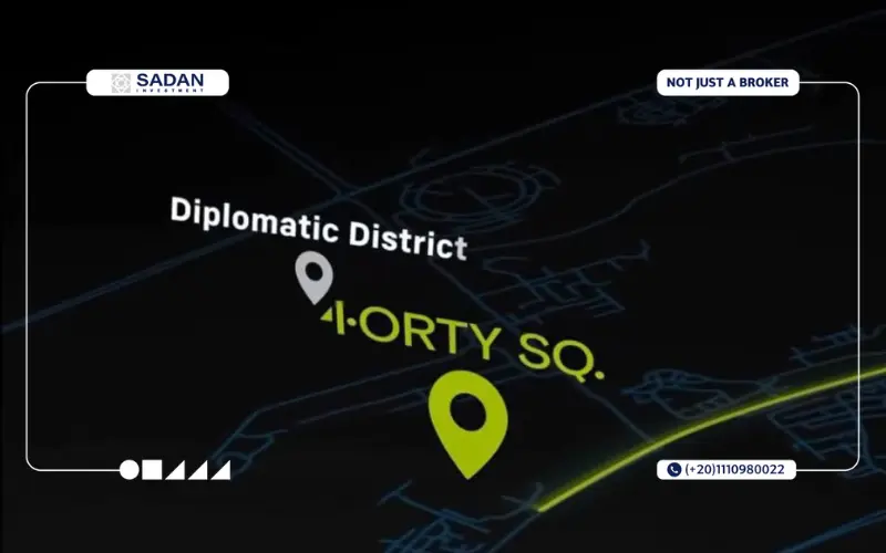 Map of 4orty New Capital