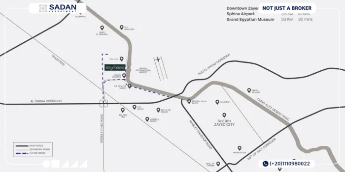 Map of Compound TBK New Zayed
