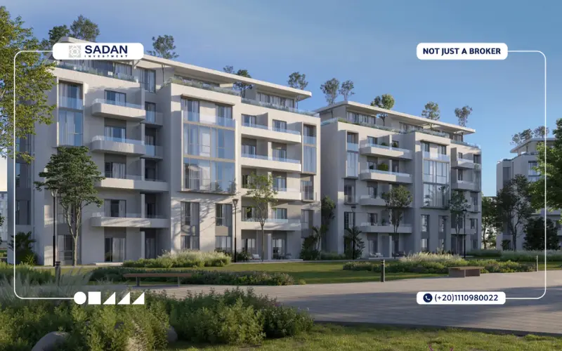 العمارات في كمبوند Jade & Blue التجمع الخامس