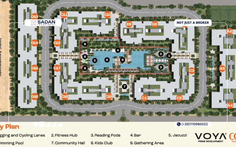 الماستر بلان في Coy Sheikh Zayed