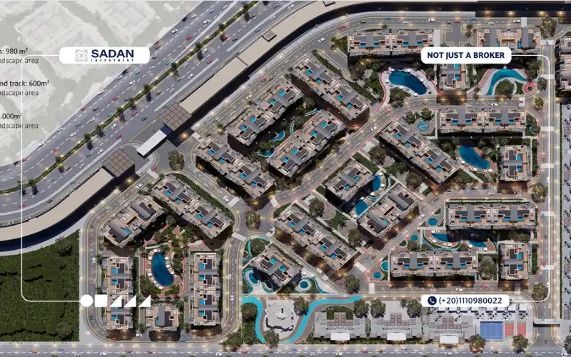 الماستر بلان في كمبوند لورا الشروق